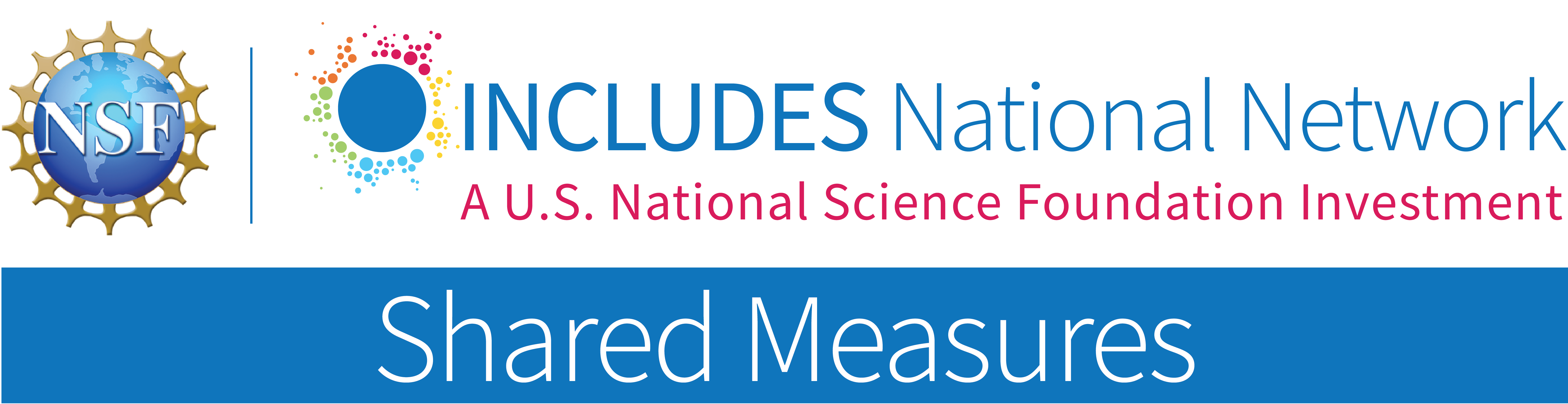 NSF INCLUDES Shared Measures Logo